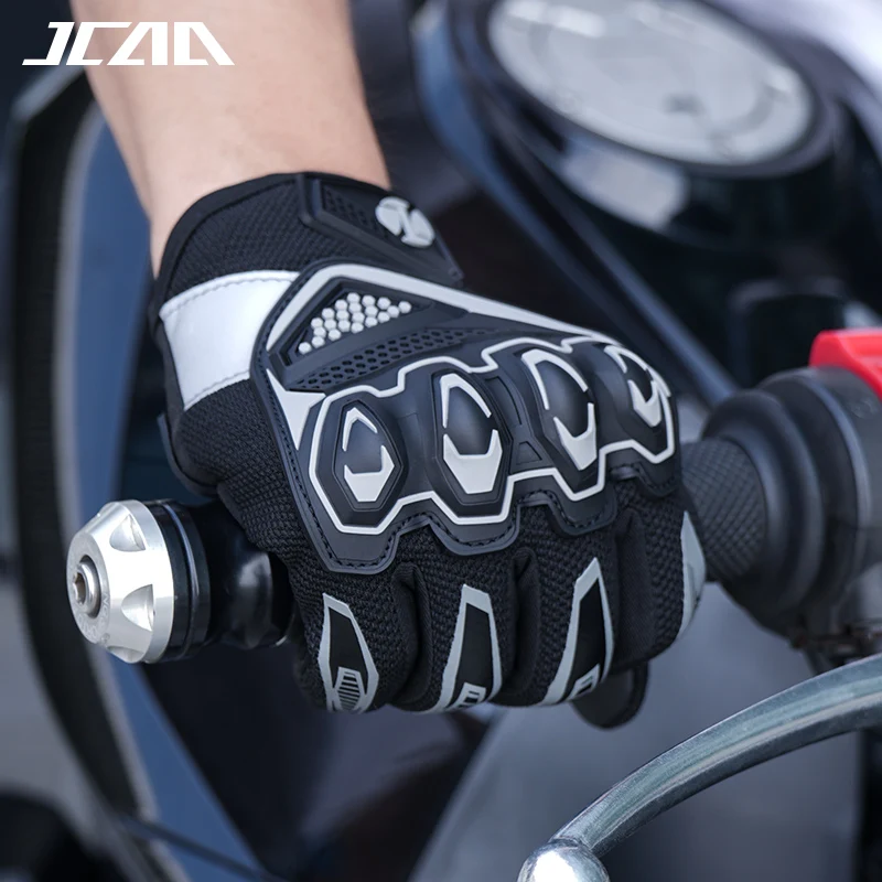Spring Summer Motorcycle Gloves Men Women Anti-Fall Touchscreen Motorbike MTB MX Cycling Bicycle Rider Protective Gloves