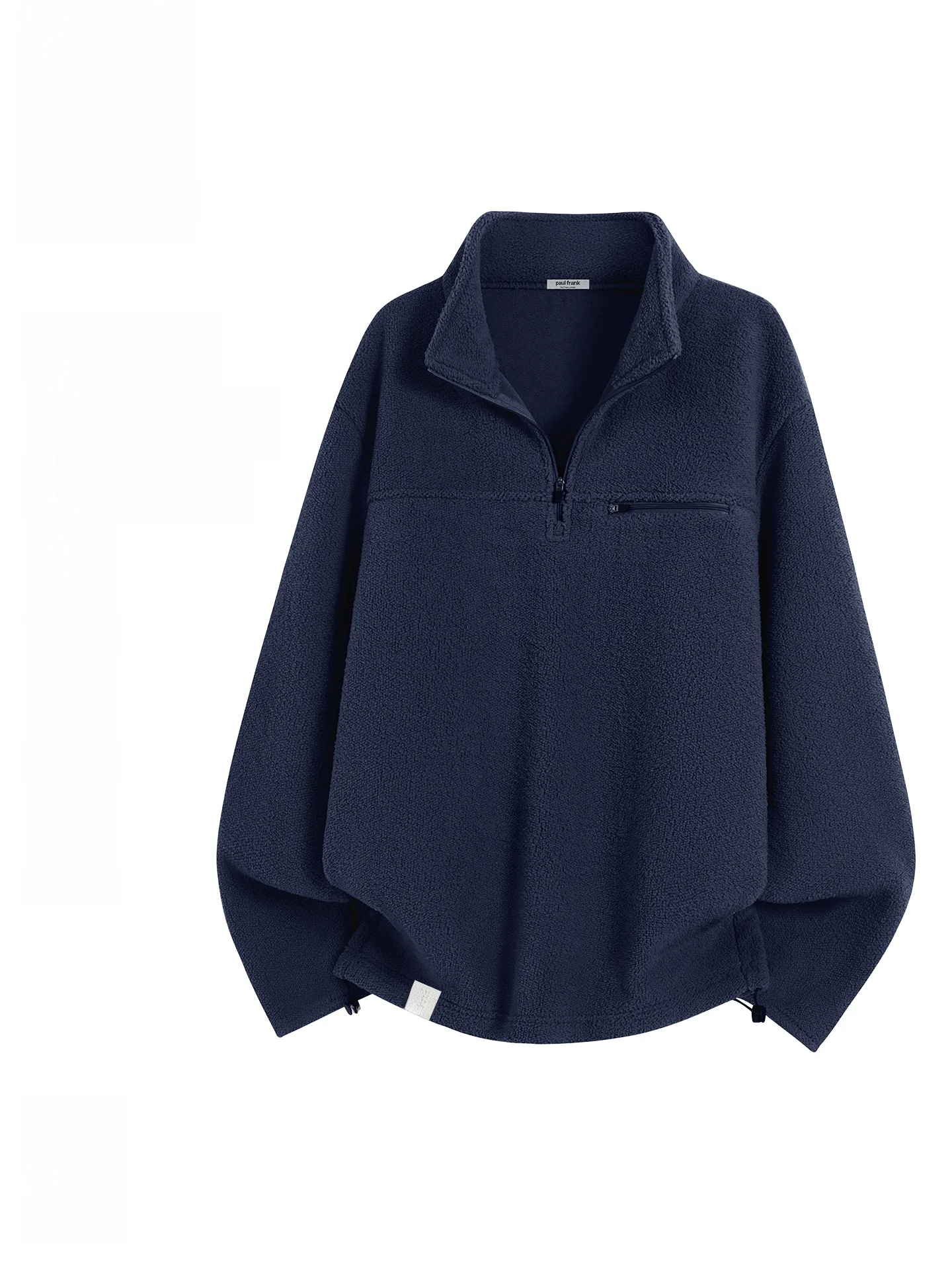 

Men's Thiened Fce Hoodie f Zipper Sweatirt Warm Double-sided Velvet Loose Fit Casual Sle Autumn Winter