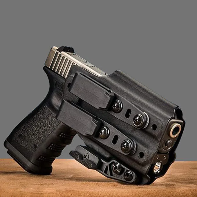 Kydex Holster Concealed Carry Attachments Gun Holsters Belt Clips with Mounting Hardware for IWB Magazine Pouch Knife Pouch - view 6