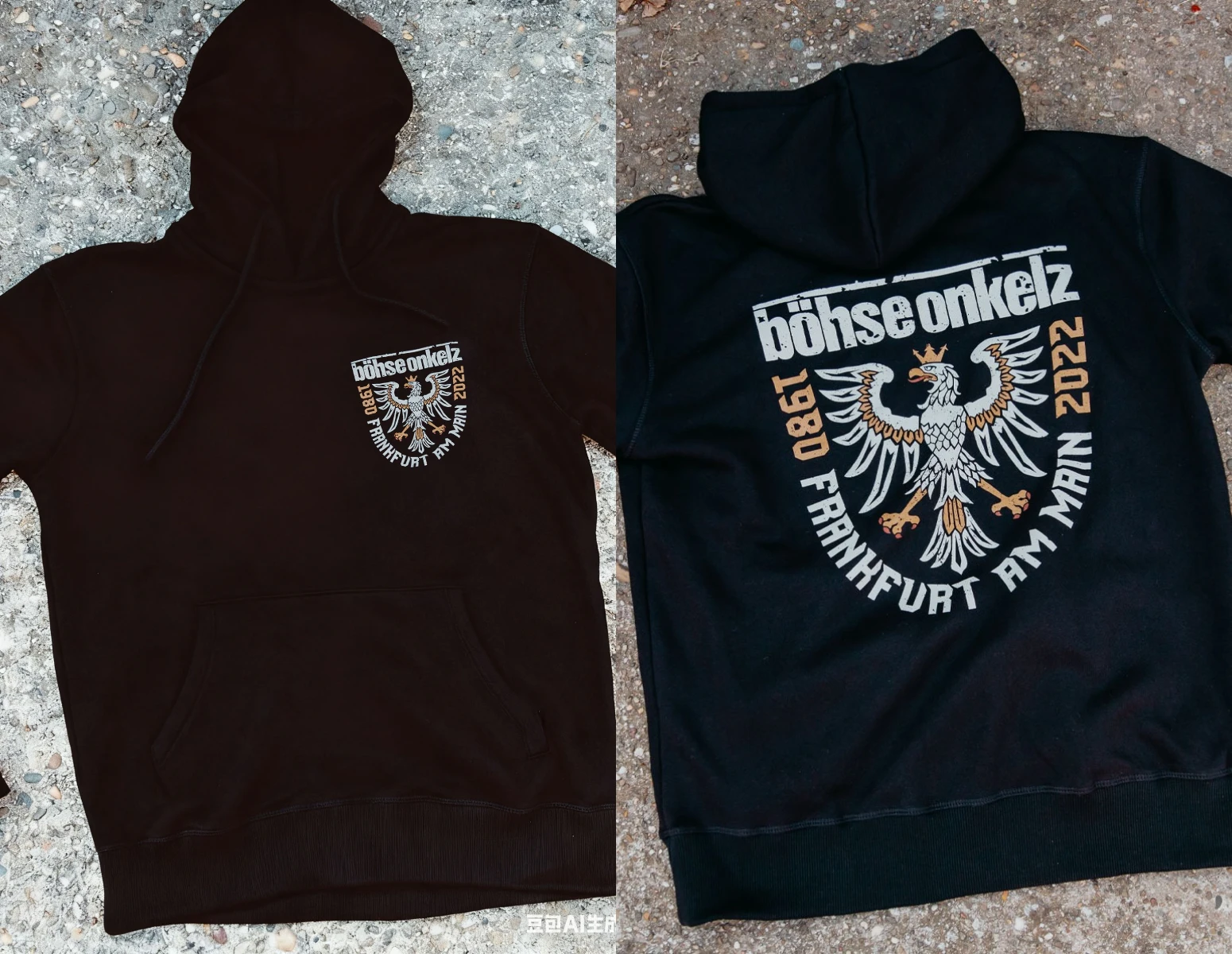 Rock Punk Band Bohse Onkelz Graphic Women Men Street Oversized Pullover Hoodies Harajuku Tracksuit Bohse Onkelz 40 Years Hoodies