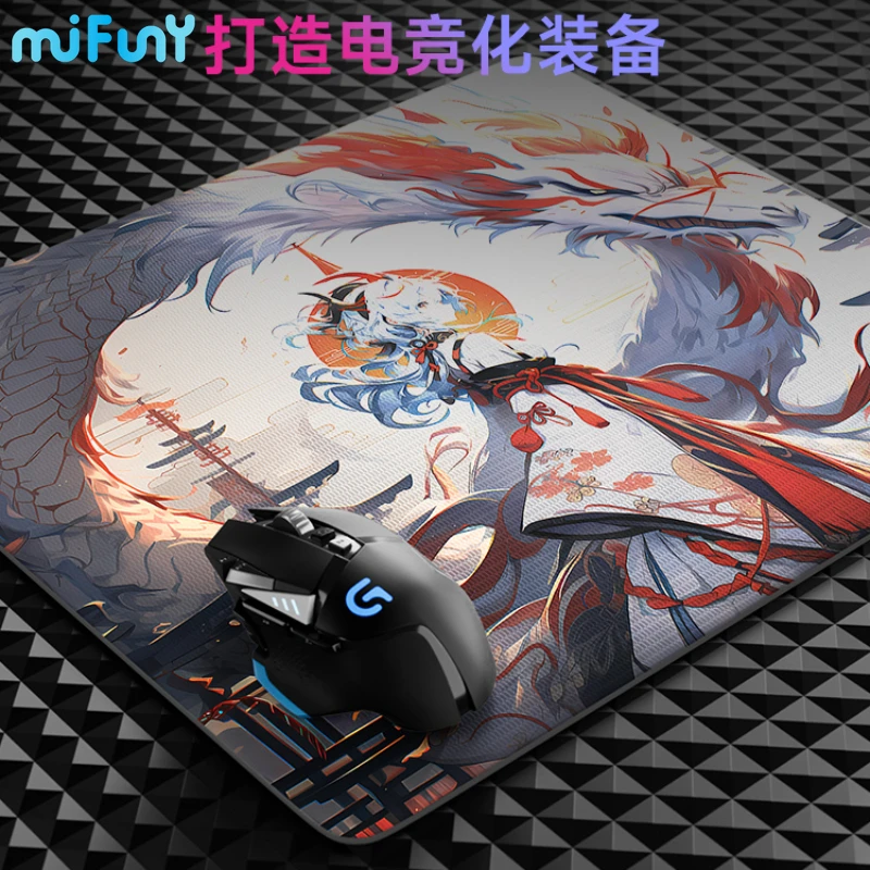 Imagem -05 - Mifuny Vidro Fotovoltaico Mouse Pad Mouse Pad Jogos Escritório Mouse Pad Melhorar Suave Fps Anime Acessórios Presentes Fps