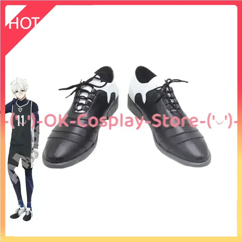 

Seishiro Nagi Cosplay Shoes Anime BLUE LOCK Cosplay Props PU Leather Shoes Halloween Carnival Boots Custom Made