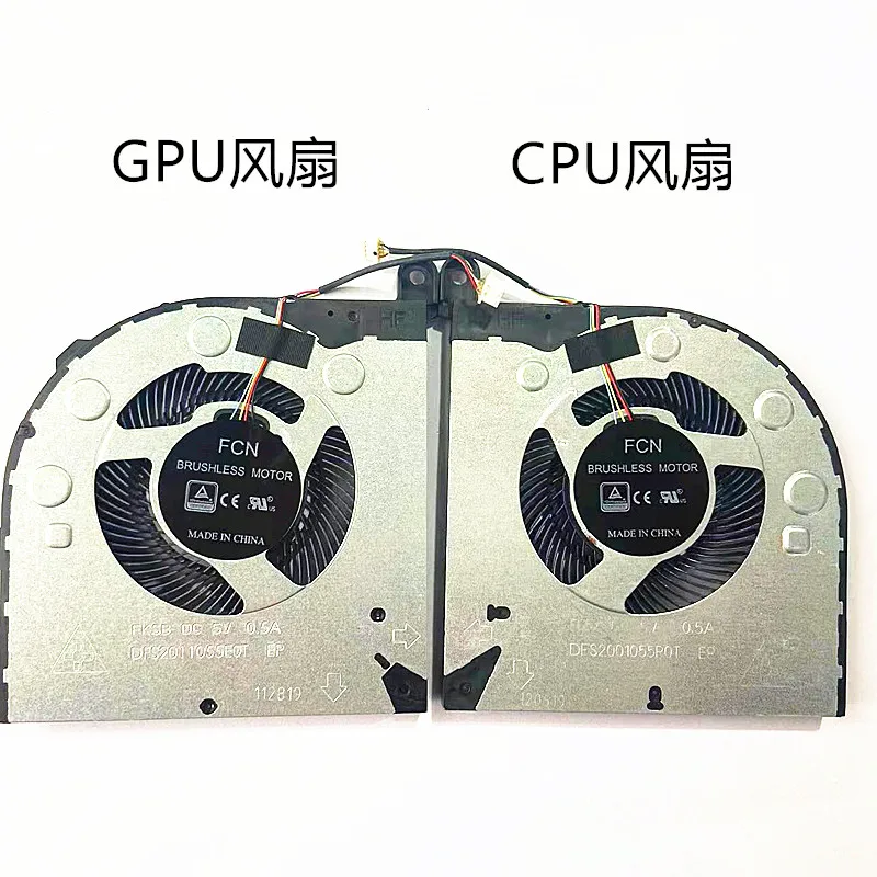 

For Legion Y730 Y740 Y9000K Y740-17IRHg 2019 Laptop CPU GPU Cooling Fan Heatsink Fan Cooler