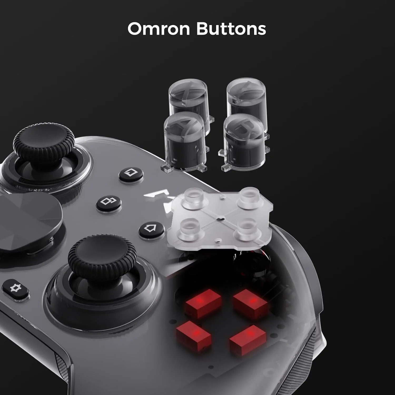 MOBAPAD HuBen2 contrôleur mécanique pour Nintendo Switch1/2 manettes PC sans fil pour Android iOS manette de jeu Steam Windows