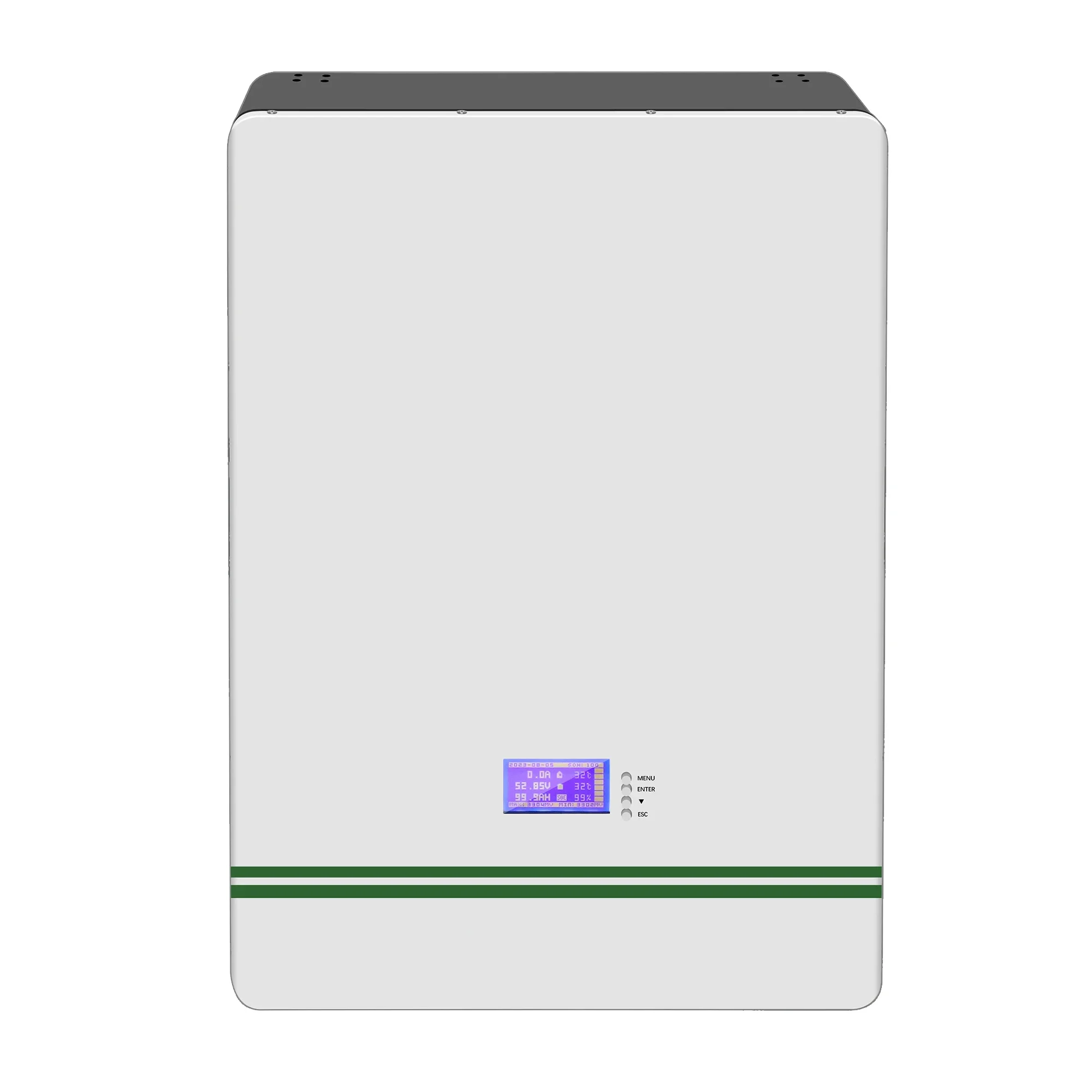 

5kwh 10kwh Wall Mounted 48V 51.2V 100Ah 200Ah Lifepo4 Energy Storage Battery Backup With Bms For Solar Systems
