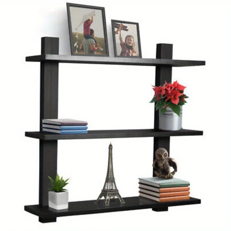 

Floating Shelf, Asymmetric Square Wall Shelf, Decorative Hanging Display