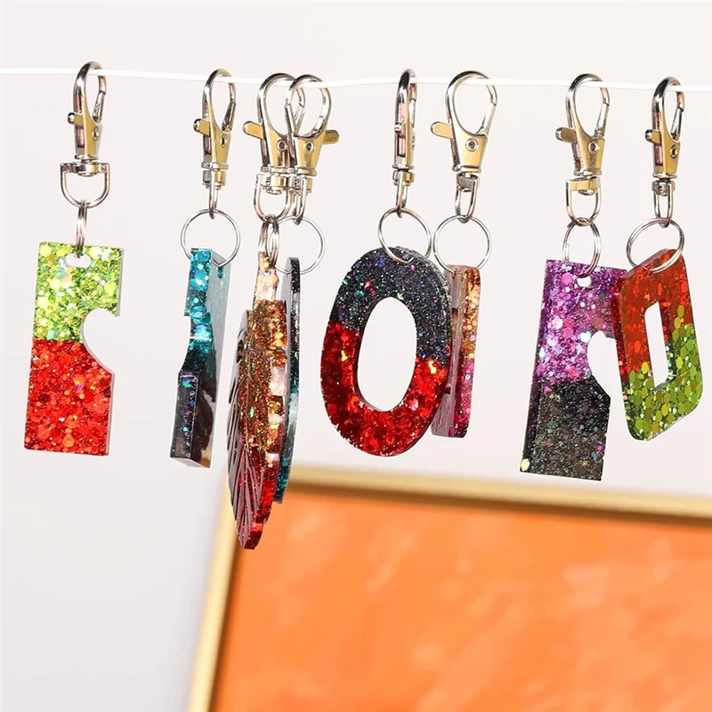 

A95I-Metal Swivel Snap Hooks And Key Rings, Small Lobster Claw Keychains Clasps And Key Chain Ring