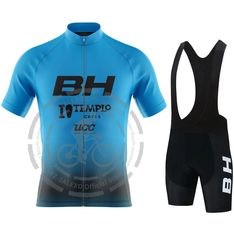 2024 BH Maglia da ciclismo Set manica corta per uomo Anti-UV Maglia da ciclismo Set Bicicletta Estate Ropa Ciclismo Abbigliamento da ciclismo