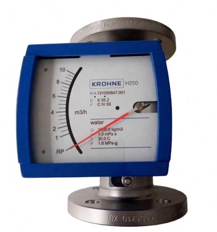 

Krohne Variable area flowmeter h250 m40 for liquids and gases Liquid Flow Sensor