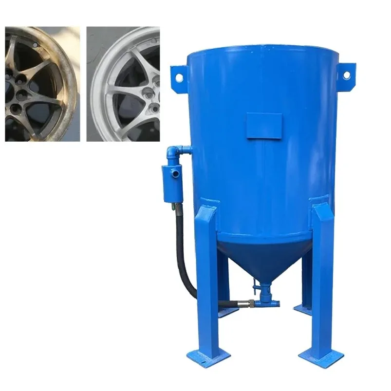 Industrial Strength Sandblasting System Powerful Dry And Wet Surface Preparation Cleaning for Large-Scale Projects