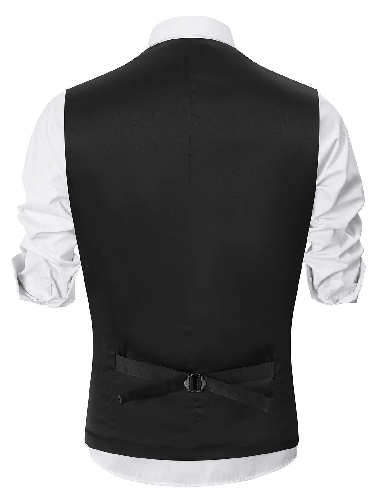 Vest for Men Wedding Easter Church Ceremony Black Waistcoat Banquet Office  Business Formal Dinners Piano Performance Outfit Set - AliExpress 200000343