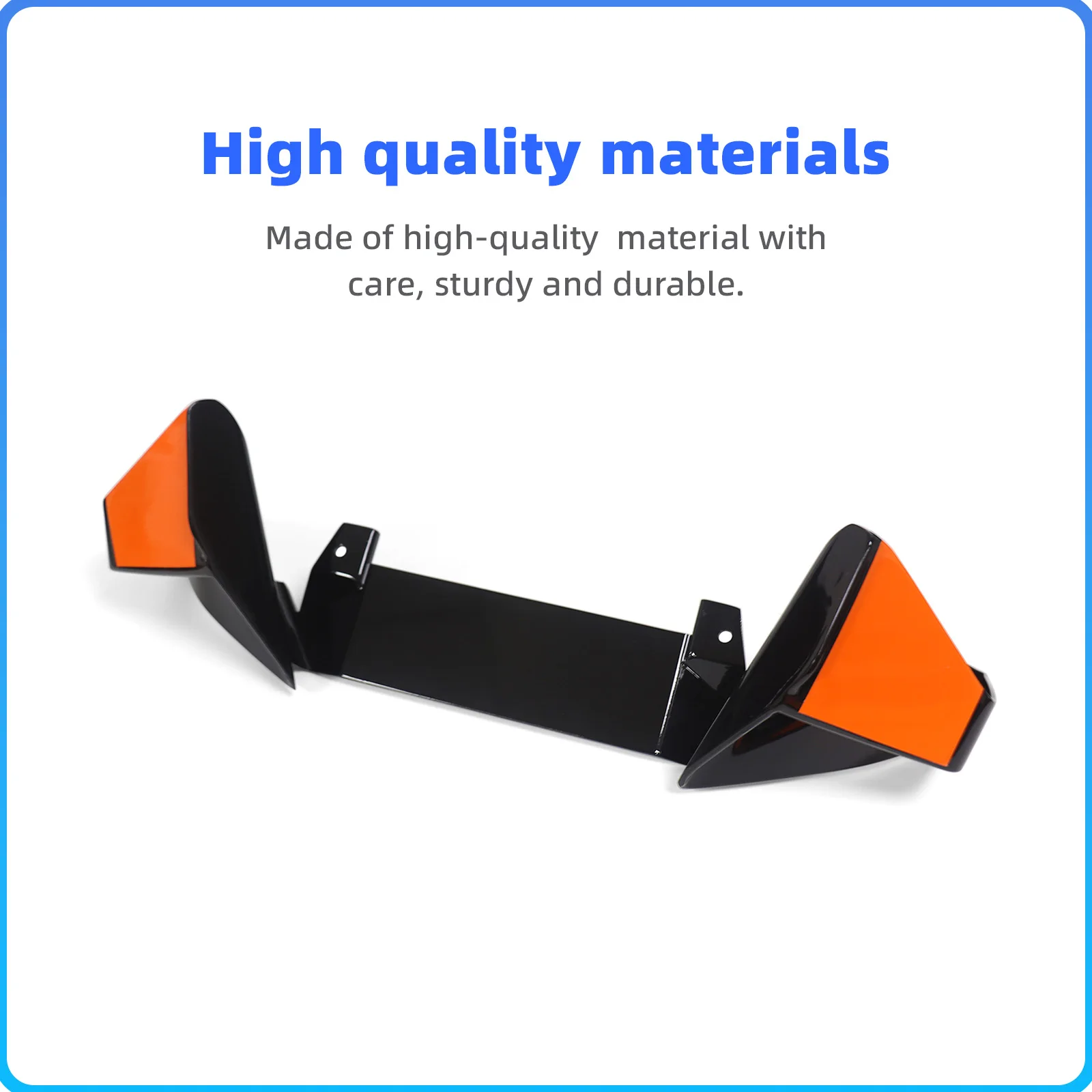 Upgraded fairing fixed airfoil for KTM RC390 RC16 RC8C 2022-2024 Motorcycle Tuning Aerodynamic winglet fins side airfoil spoiler