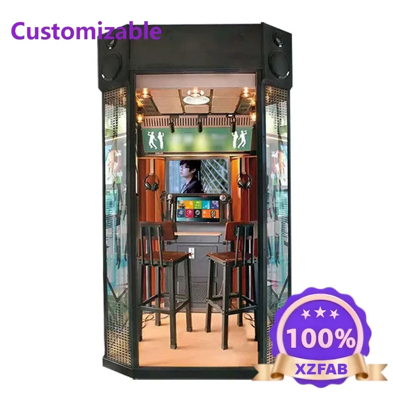 Factory Direct 2026 Adult Entertainment Video Game Equipment Singing Machine Mini KTV Commercial Jukebox Shopping Mall Reading B