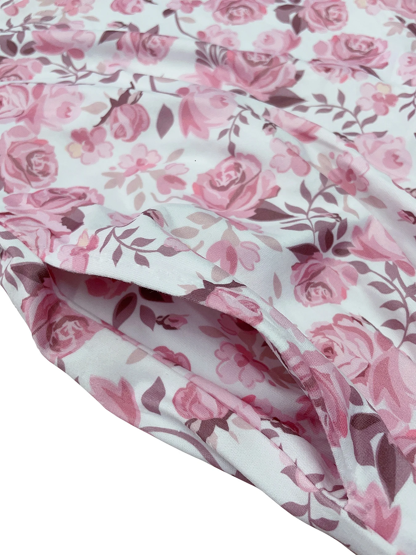 女性の夏の新しい花柄レースアップショートパンツルーズショートパンツ