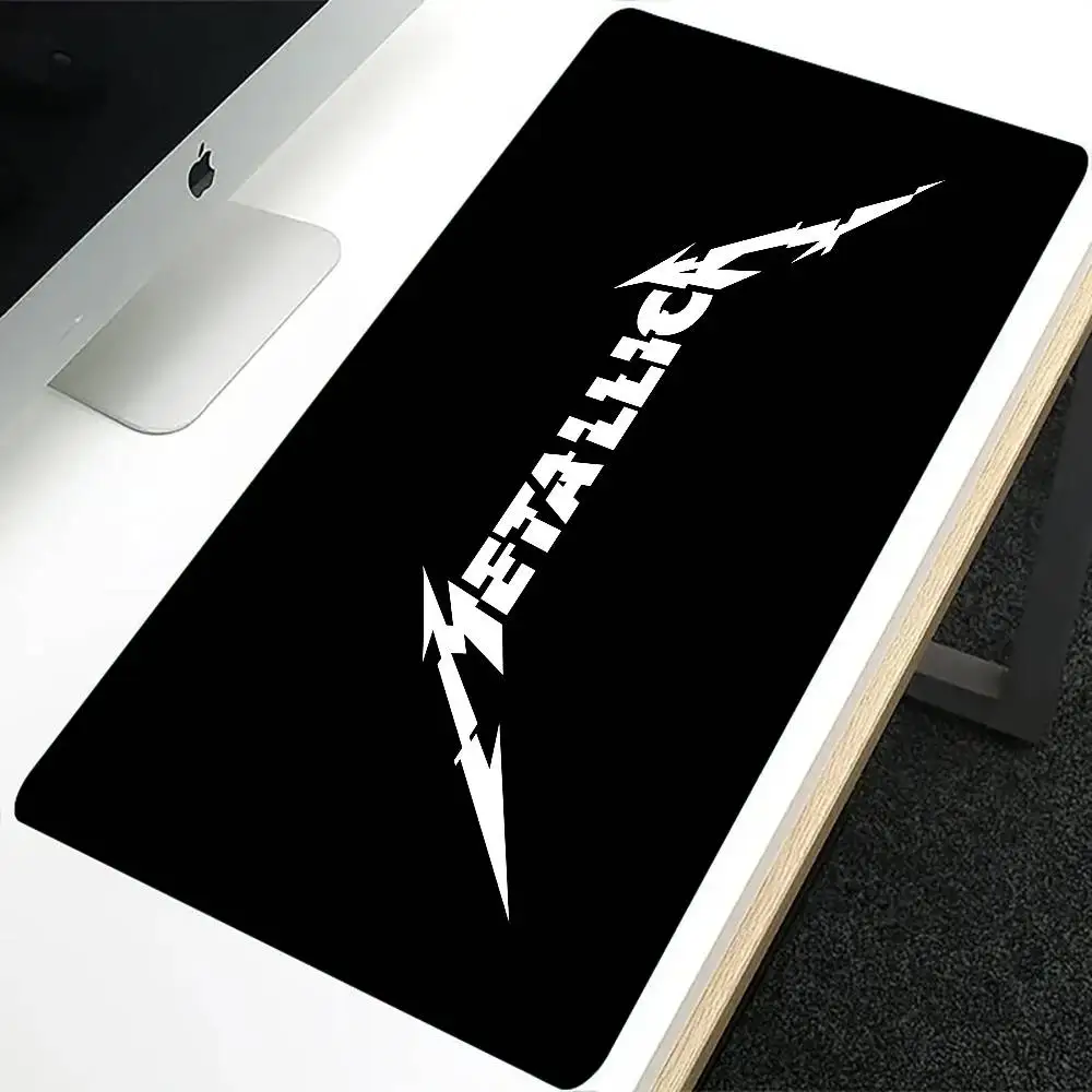 Music Cool M-Metallica Internet-Famous Mousepad, großes Mauspad, Gaming-Schreibtischunterlage mit rutschfestem Kantenschutz für das Büro