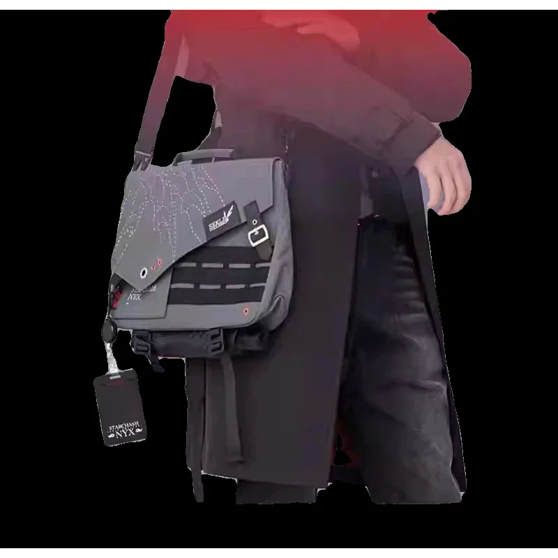 CyAnime الرسمية هونكاي تأثير 3 Seele Vollerei حقيبة Doujin Starchasm Nyx موضوع للجنسين حقيبة كتف مفردة عيد الميلاد هدية عيد الميلاد