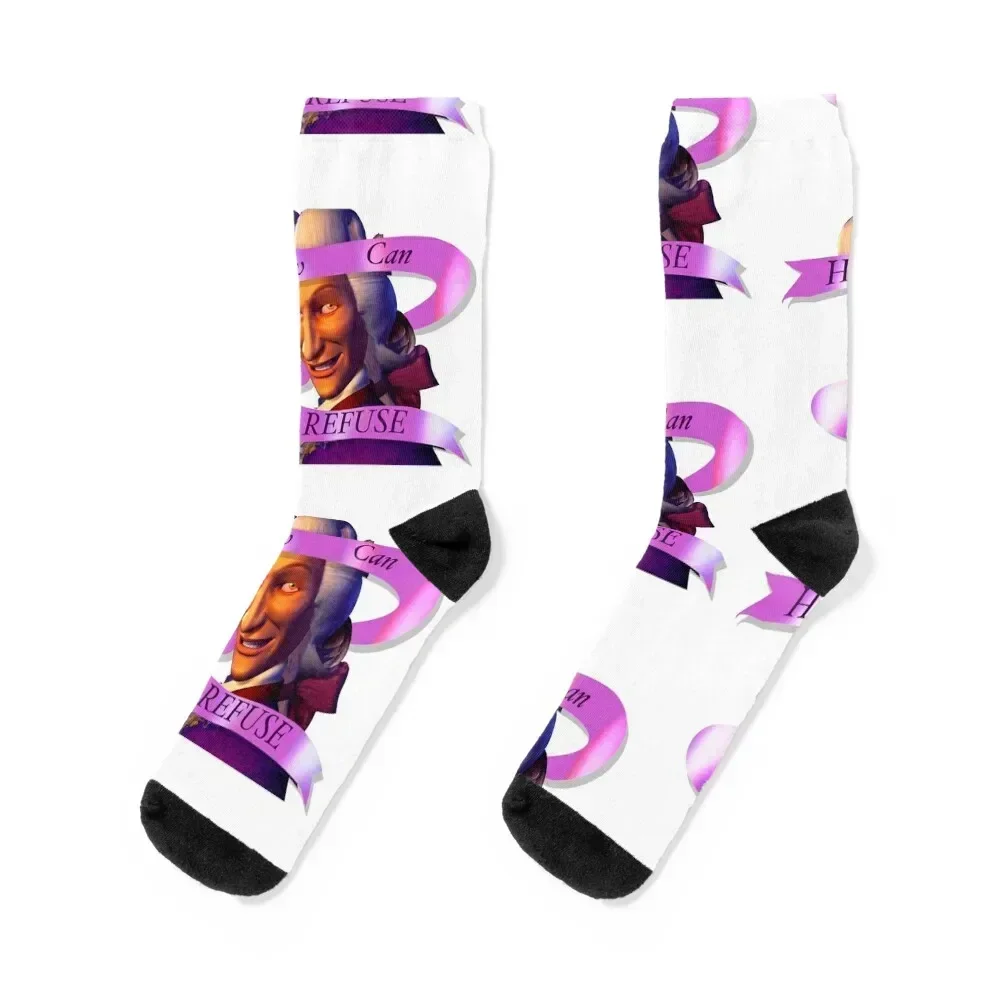 Preminger, How can I refuse Socks Novelties hip hop man retro Socks Women's Men's