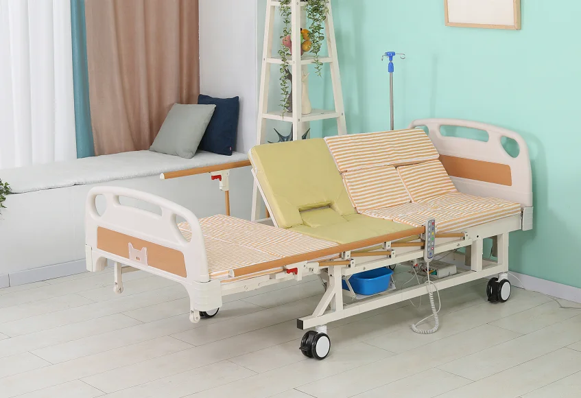 Многофункциональная больничная ручная кровать для ухода за домом для пожилых людей Camas De Asistencia A Domicilio