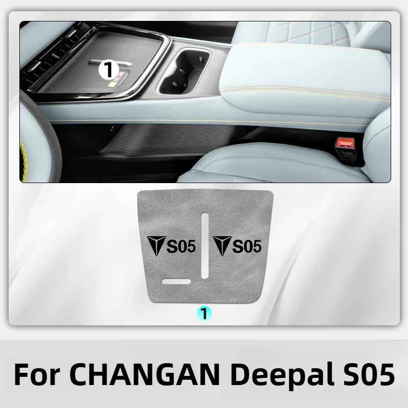 

For CHANGAN Deepal S05 Accessories 2026 Center Console Pad Environmentally Friendly Suede Anti-Scratch Dust-Proof,Sun-Proof