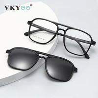 VICKY gafas de sol polarizadas con Clip magnético abatible prescripción personalizable TR90 miopía hipermetropía gafas de lectura TJ2193