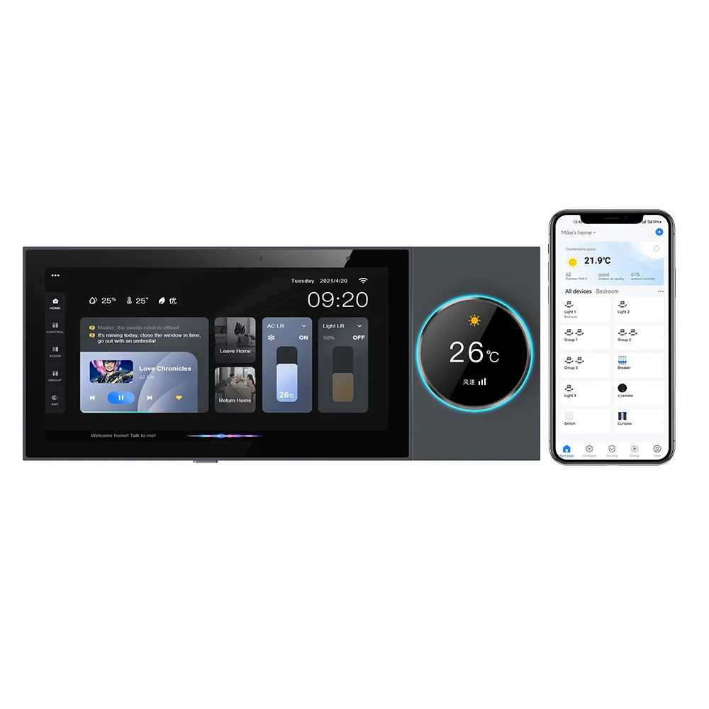 

6 Inch IPS Touch Screen Android Tuya All-in-One Wall Control Panel Smart Home Kit With Smartlife APP