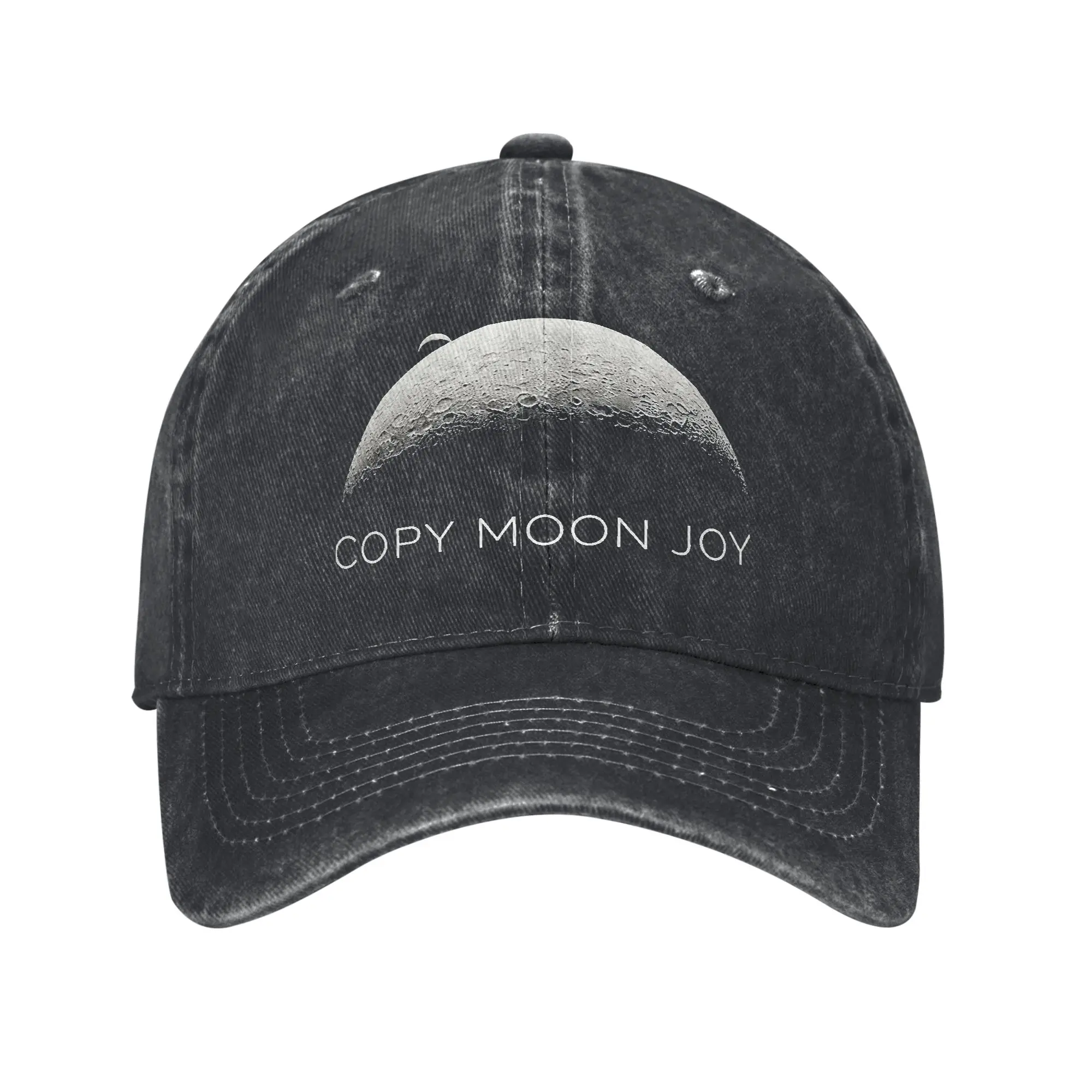 Copy Moon Joy Artemis II Space Baseball Caps Vintage Distressed Denim Washed  Sun Cap for Men Women Outdoor Activities Gift Caps