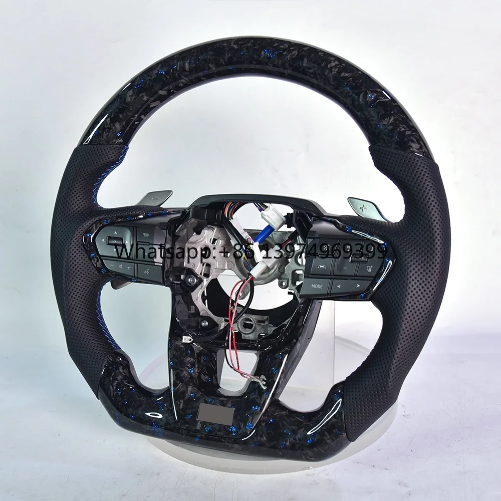 Suitable for Lexus LX600 LX700 RX300 RX350h GX550h NX200 NX350h Forged Carbon Fiber Steering Wheel Modification Customization