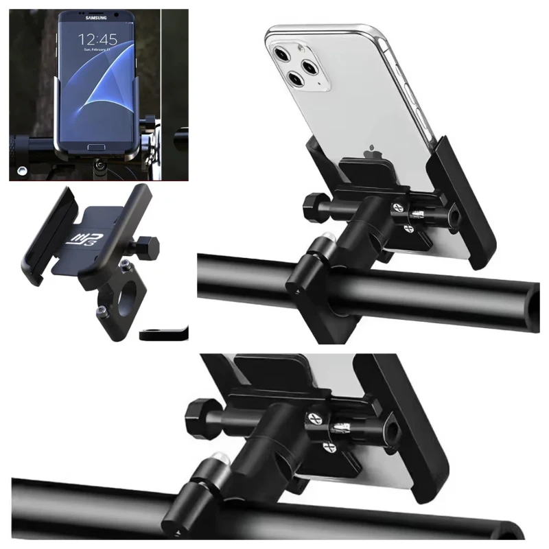 

2025 New For Piaggio MP3 250 300 500 HPE Sport Scooter Motorcycle Accessories handlebar Mobile Phone Holder GPS stand bracket