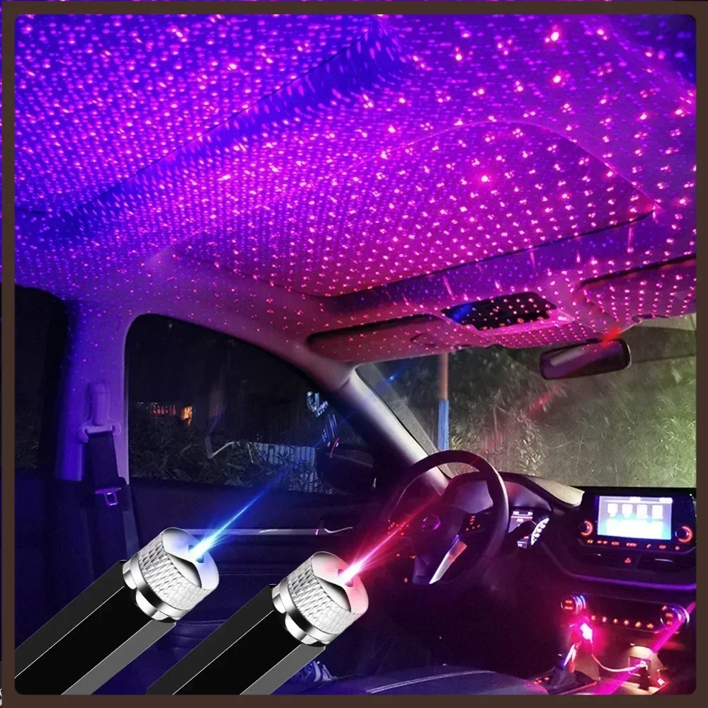

LED Car Roof Star Night Light Interior Decor Light For Hyundai Elantra I30 Tucson Accent I10 I20 IX35 Getz Ioniq GDI