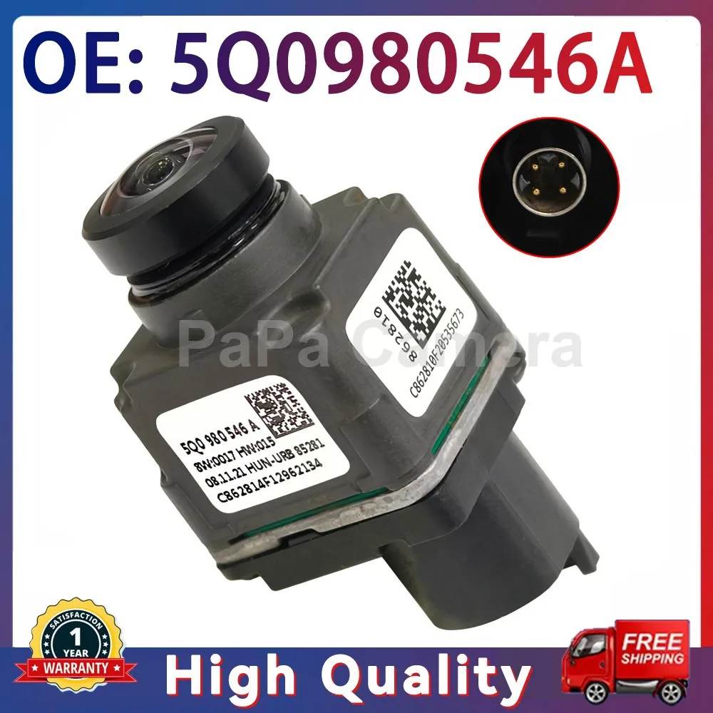 5Q0980546A 360 Surround Camera For Audi A4 A5 Q5 Q7 S4 S5 SQ5 Porsche Cayenne Macan Panamera VW Atlas Passat Tiguan 2015-2023