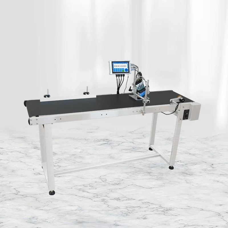 Printer Inkjet Kode Batch Tanggal Online Kecepatan Tinggi TIJ 12.7mm 25.4mm 50mm