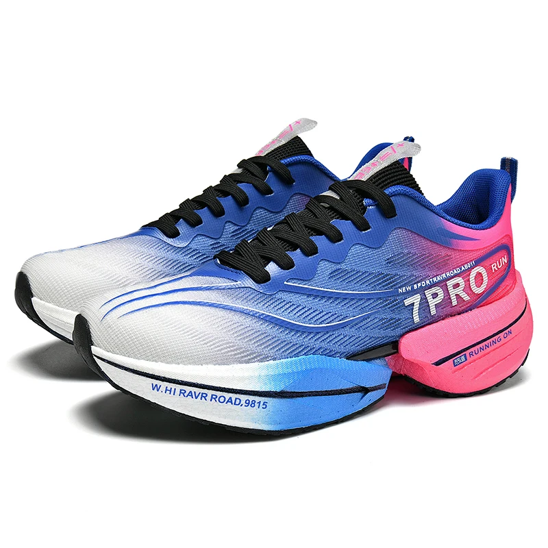 

Men's Shoes Breathable All-match Mesh Shoes Sports Carbon plateShoes Men's All-match Wear-resistant Running Shoes for Men