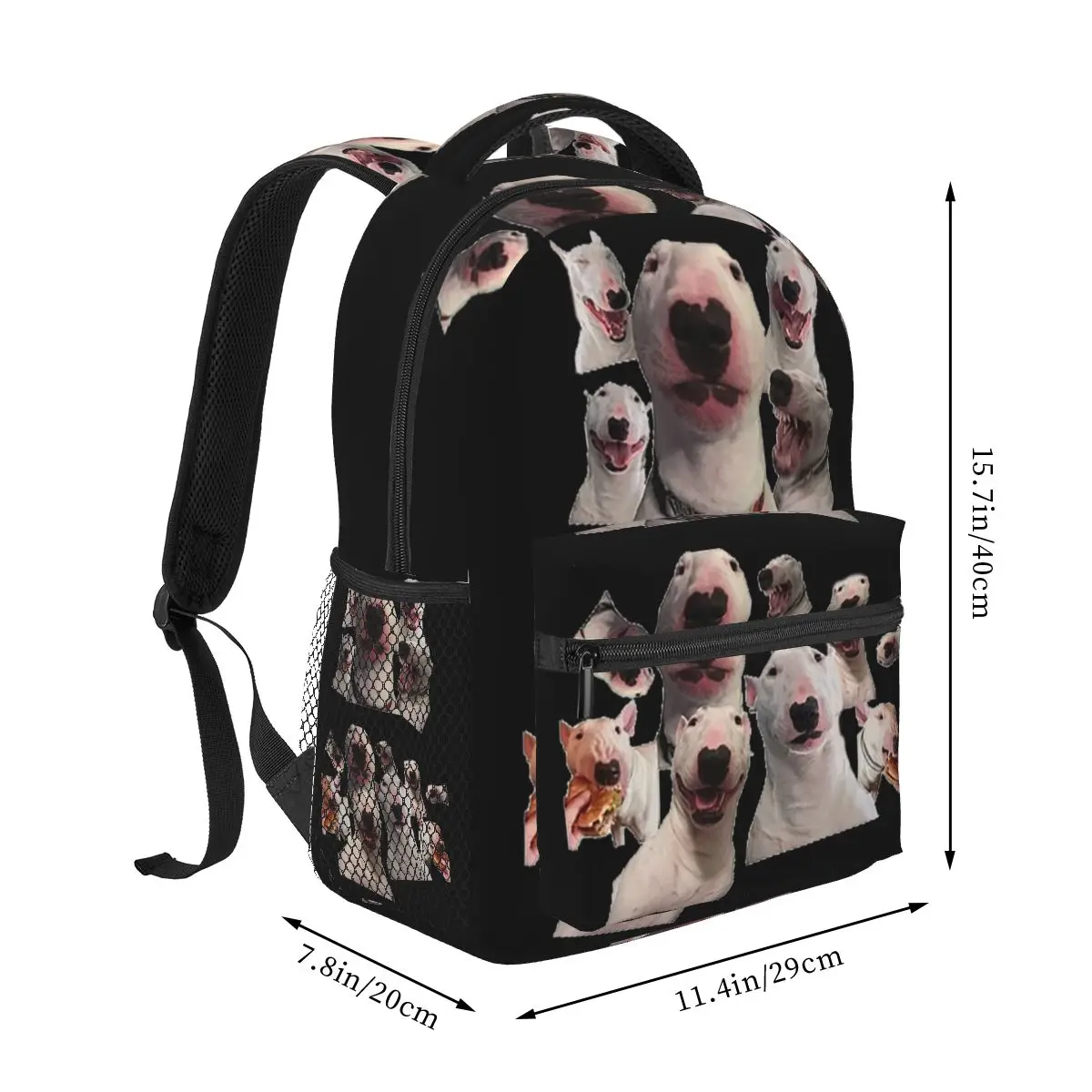 Pupper Nelson Rucksäcke Jungen Mädchen Bücher tasche Studenten Schult aschen Cartoon Reise Rucksack Umhängetasche große Kapazität