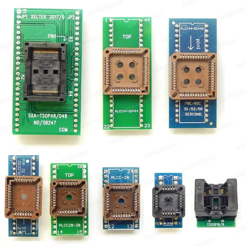 مبرمج TLF XELTEK USB Superpro 610P العالمي EPROM + 20 محولًا + محول كابل EDID SOP8