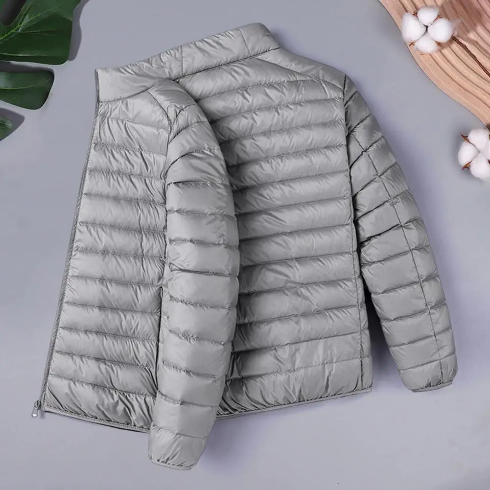 Parkas cálidas de invierno para hombre, abrigos acolchados térmicos de algodón a la moda para hombre, cazadora clásica con cuello levantado, chaquetas cálidas, ropa
