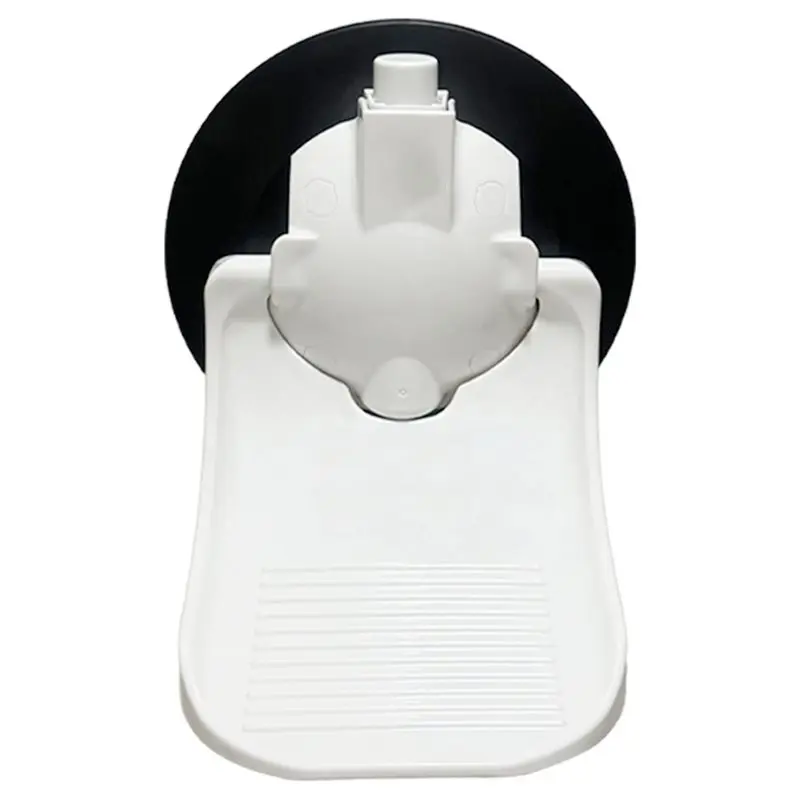 

ABBY-Shower Foot Rest Fits Smooth Nonnporous With 5IN Industrial Suction Cup Shower Rest