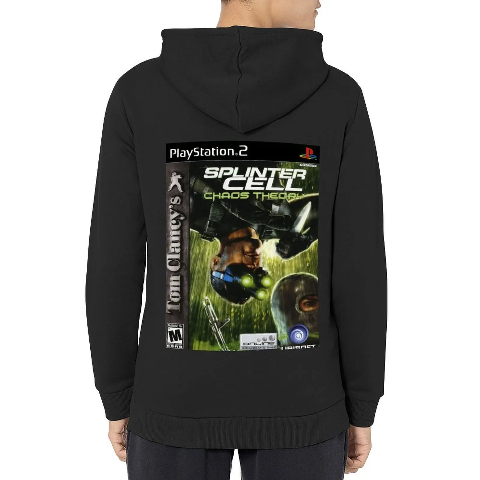 

Splinter Cell Chaos Theory cover art Hoodie autumn new products men wear fashion men winter clothes japanese hoodie
