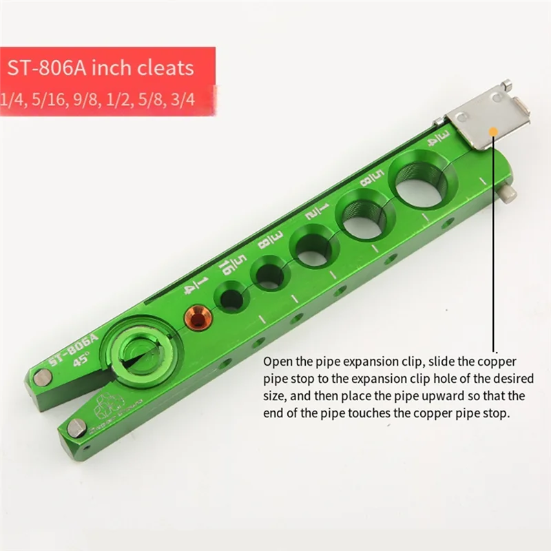 LICE-Flaring Tool Air Conditioner Tool Reamer Copper Pipe Maintenance Eccentric Tube Expander Tool Splint