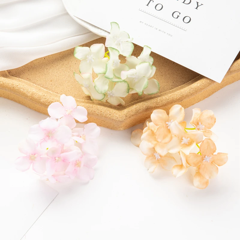 10 Stück Künstliche Blumen Großhandel Hochzeit Outdoor Garten Rosenbogen Heimdekoration Girlanden Geschenkbox Künstliche Seidenhortensien – Detail 17