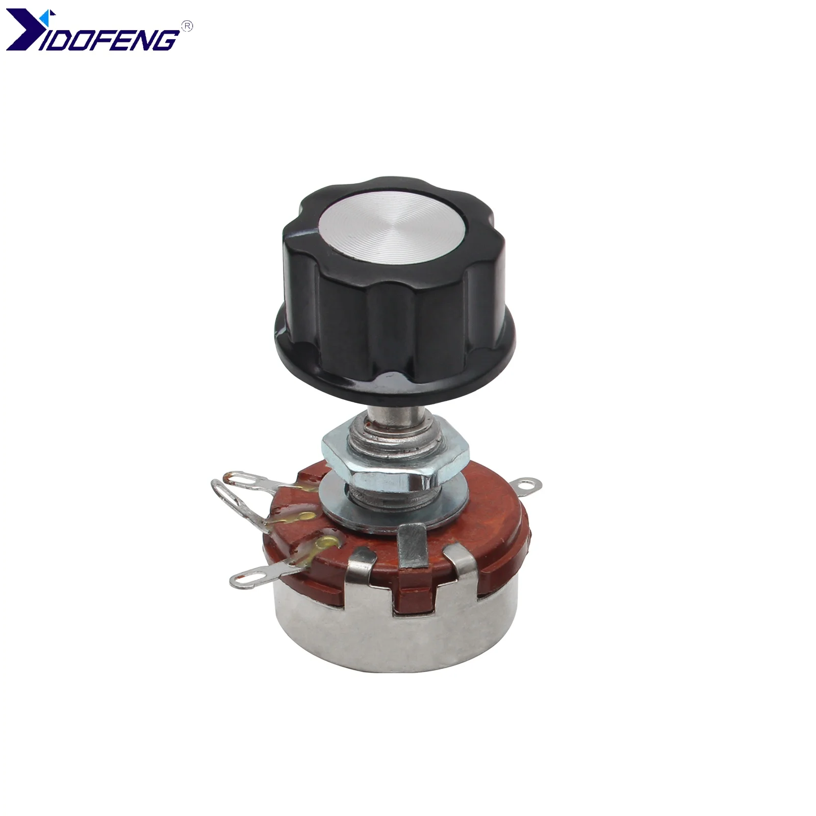 ปุ่มควบคุมความเร็วแบบปรับได้ ตัวควบคุมความเร็วมอเตอร์ DC สวิตช์ปรับความเร็วแบบปรับได้ โพเทนชิโอมิเตอร์ อุปกรณ์เสริมสำหรับเครื่องกลึงขนาดเล็ก