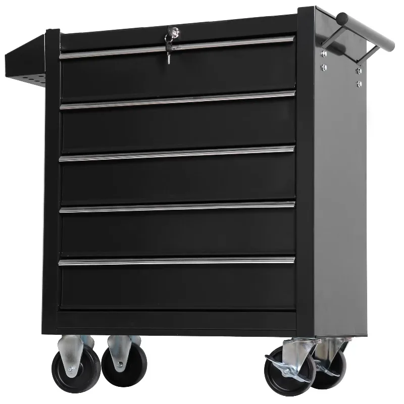 Mobile Metal Tattoo Workstation, 5&7 Drawer Tool Tray Cabinet, Professional Tattoo Equipment Storage, Salon Furniture