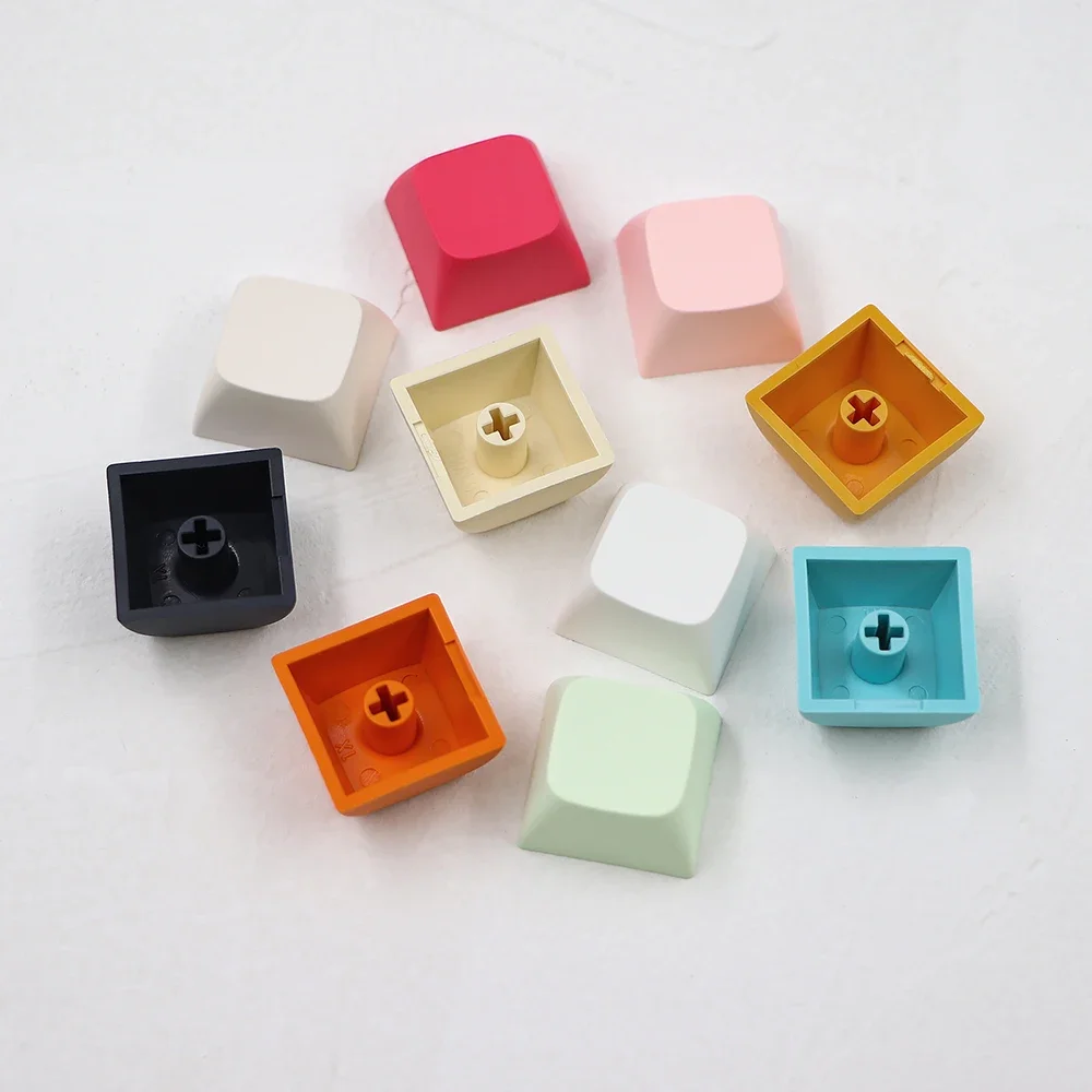 Teclas de altura XDA de material PBT color 10 1u para teclado mecánico teclas personalizadas DIY