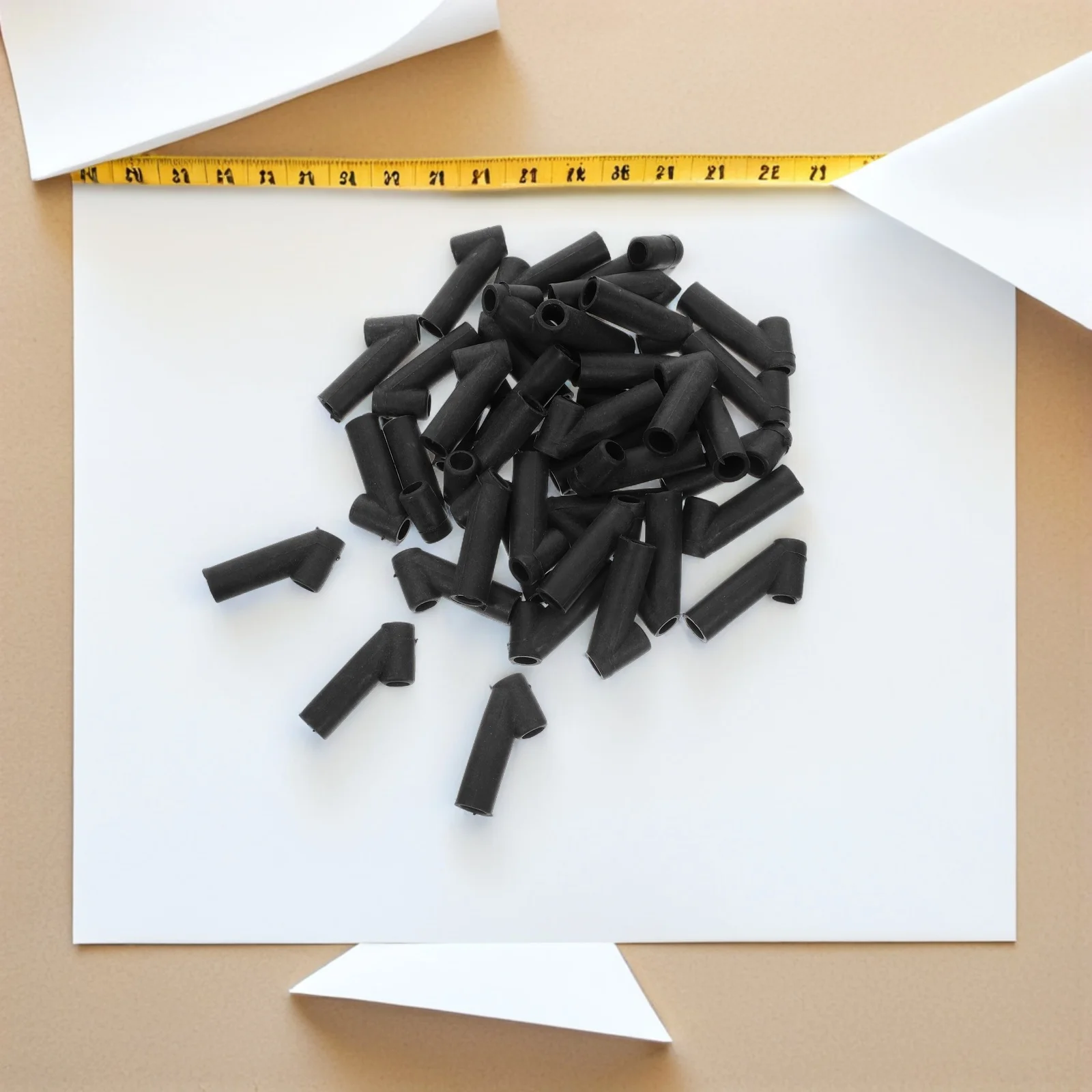 

40 Pcs Kite Connector Repair Supplies for Kites Crafting Black Frame Connectors