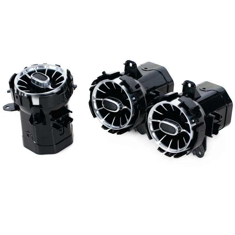 Turbina de ventilación LED para coche, salida de aire acondicionado de 64 colores para Mercedes Benz B GLB GLA clase H247 X247 W247