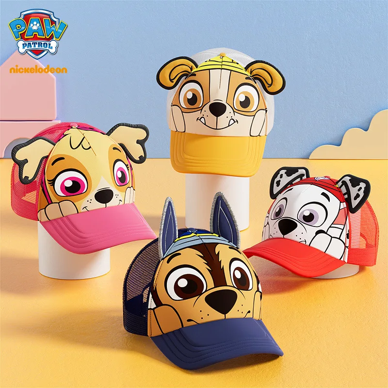 Hot Paw Patrol Toys Child Baseball Cap Patrulla Canina Cartoon Anime Figure dogs Kids Sun Hat Pat Patrouille Toy Birthday Gift