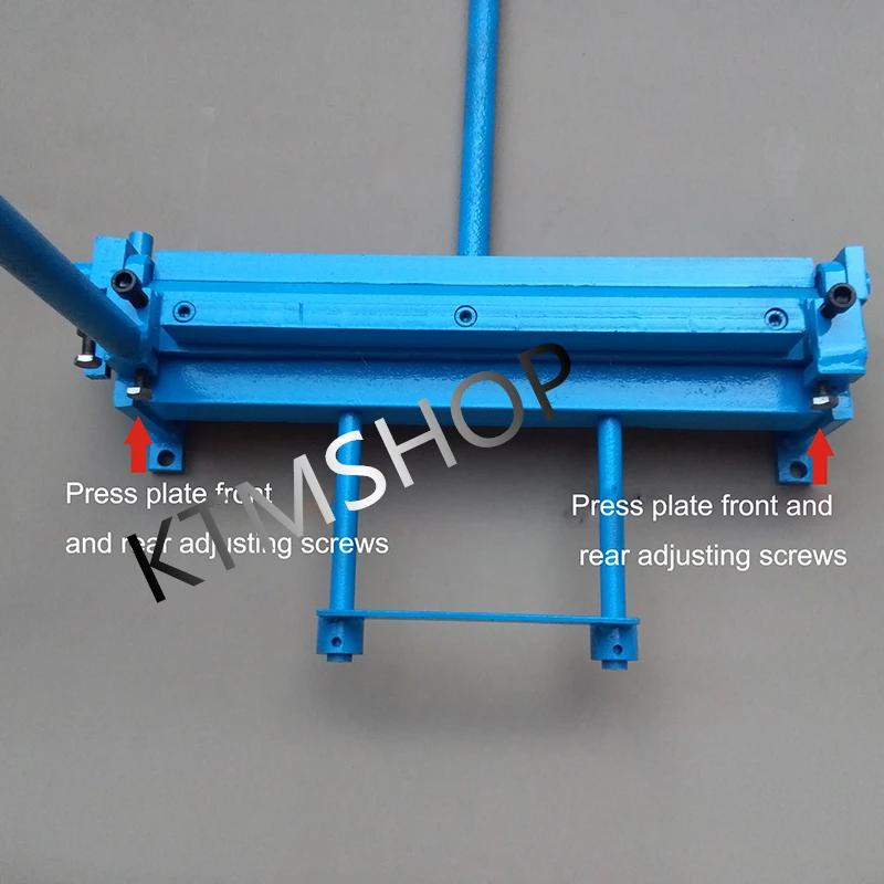 210MM Manual Sheet Metal Iron Aluminum Copper Plate Bending Machine Small Manual Iron Plate Bender Folding Machine