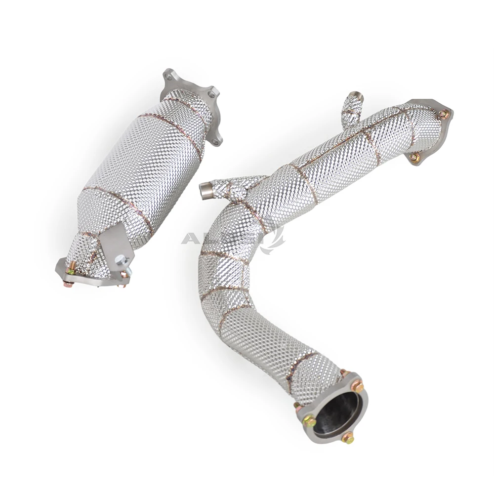 

Suitable for Audi A7 2.0T C8 2020-2025 High Performance Downpipe with Insulated Catalytic Stainless Steel Exhaust Manifold