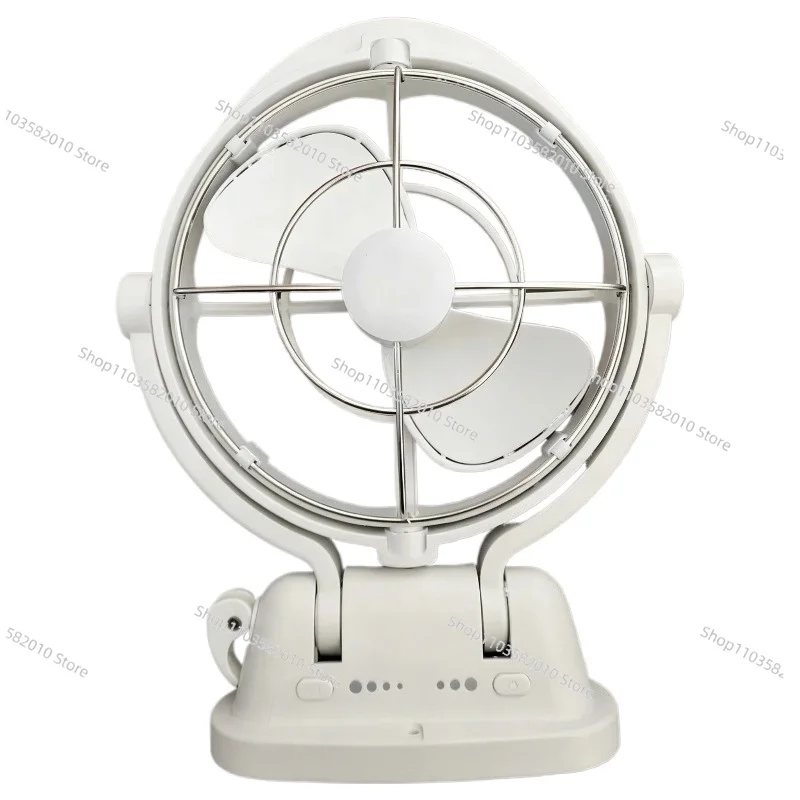 12V/24V DC Hanging Fan for RV & Camper Use, Multi‑Gear Adjustable with Remote Control