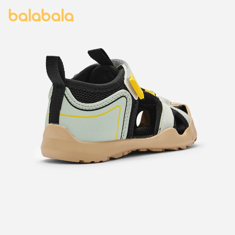 Balabala-Sandales de sport pour enfants, chaussures de plage pour garçons, chaussures d'été à fermeture velcro, nouvelle collection 2024