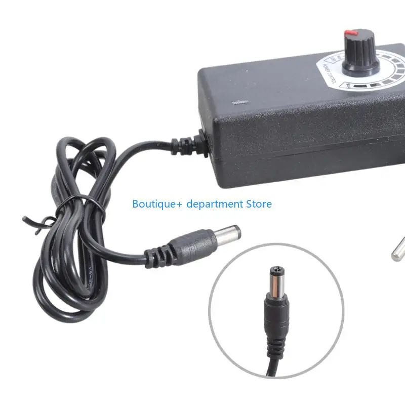 E1PD Efficient 120mm Ventilation Fan Double Ball Bearing 12V Adjustment Speed for DIY Exhaust and Cooling Systems